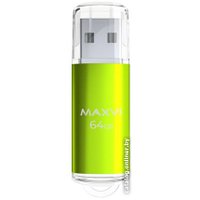 USB Flash Maxvi MP 64GB (зеленый)