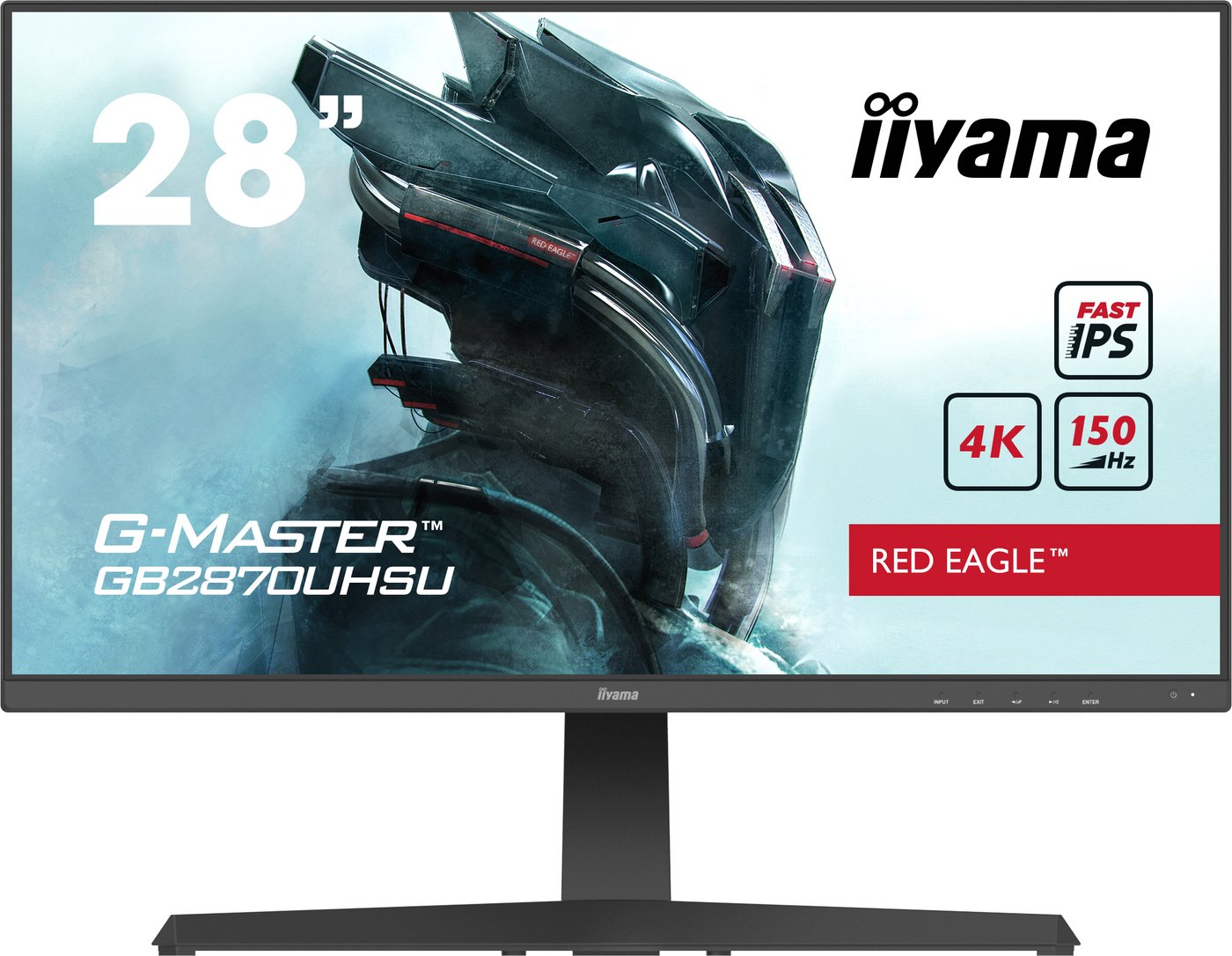 

Игровой монитор Iiyama G-Master Red Eagle GB2870UHSU-B1