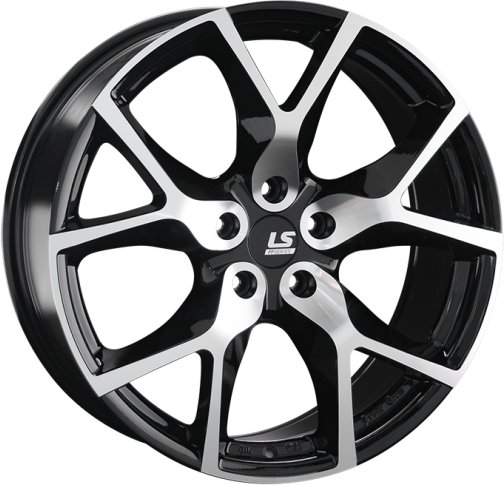

Литые диски LS RC12 20x8.5" 5x112мм DIA 66.6мм ET 30мм BKF
