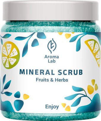 Aroma Lab Скраб для тела Ароматерапия Enjoy минеральный 250 мл