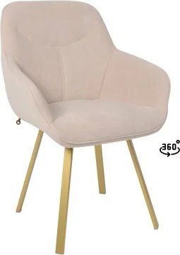 

Стул Мамадома Romeo smile 360 (b03 Cream Lux/золото)