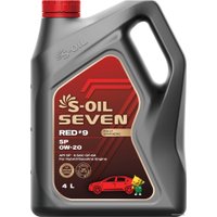 Моторное масло S-OIL SEVEN RED #9 SP 0W-20 4л