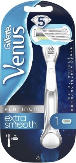 

Бритвенный станок Gillette Venus Platinum 1 сменная кассета 7702018484614