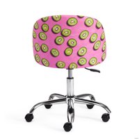 Офисное кресло TetChair Melody Botanica 06 kiwi/138 (ткань/флок, фиолетовый)