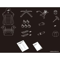 Игровое (геймерское) кресло ASUS ROG Aethon 90GC01H0-MSG010 (черный)