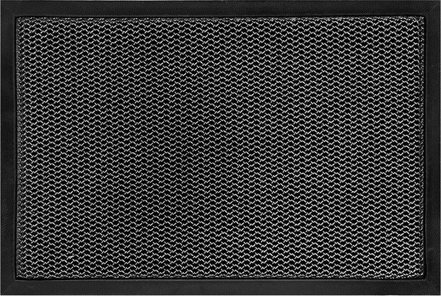 

Придверный коврик Qingdao Graceline Кольчуга (40x60, Black-Grey)