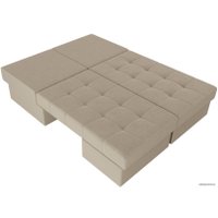 Модульный диван Лига диванов Сплит 101958 (бежевый)