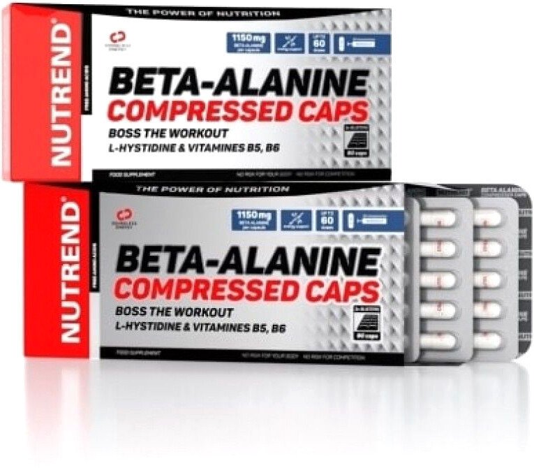 

Бета-аланин Nutrend Beta-Alanine Compressed caps (90 капсул)