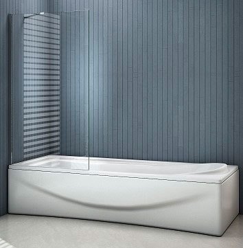 

Стеклянная шторка для ванны Good Door Screen BS-90-C-CH