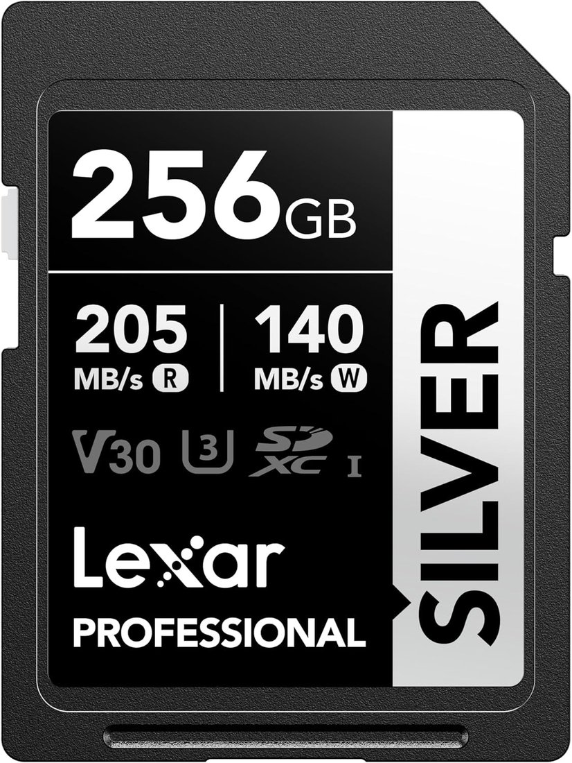 

Карта памяти Lexar Professional SILVER SDXC LSDSILV256G-BNNNG 256GB