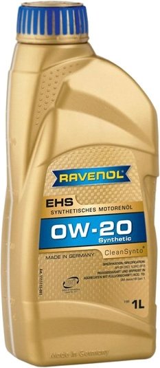 

Моторное масло Ravenol EHS 0W-20 1л