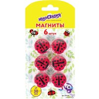 Набор магнитов Юнландия Божья коровка 237476 (6шт)