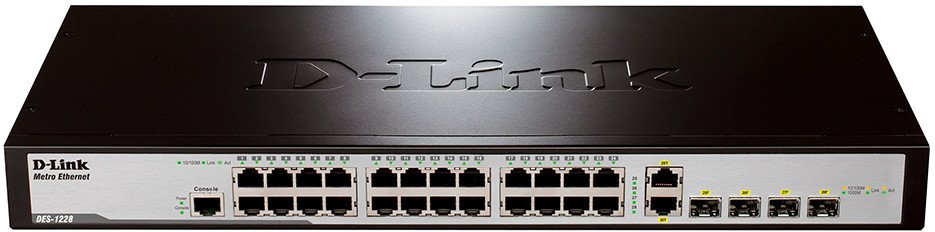 

Управляемый коммутатор 2-го уровня D-Link DES-1228/ME_RFB/A2