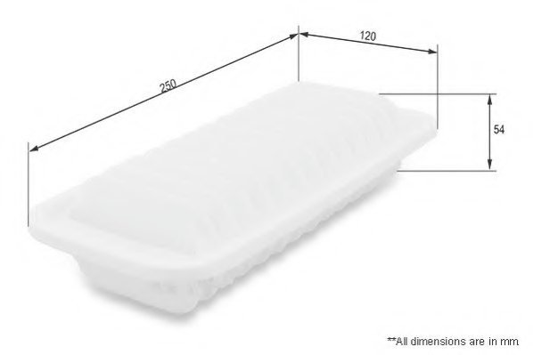 

Воздушный фильтр Comline CTY12035