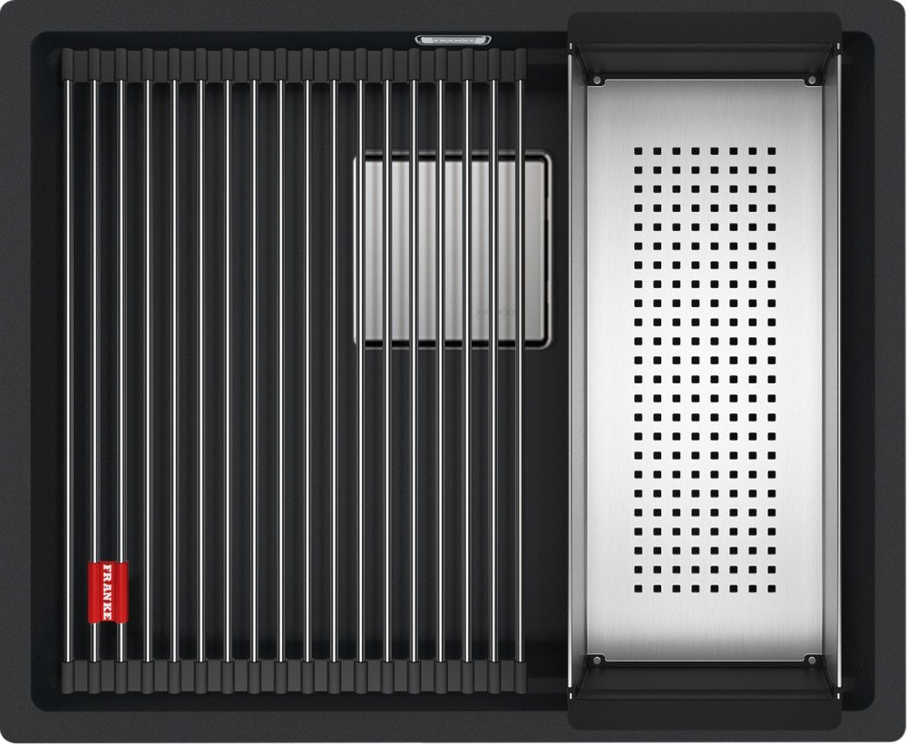 Кухонная мойка Franke Kanon KNG 110-52 125.0633.002 (матовый черный)