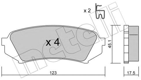 

Metelli 2204530