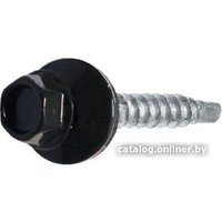 Саморез Daxmer PT1. RAL 9005 (черный янтарь, 100 шт)