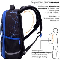 Школьный рюкзак BRAUBERG Light. Evil Robot 272028
