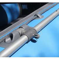 Моторно-гребная лодка Leader Boats Тайга 320-М (серо-синий)