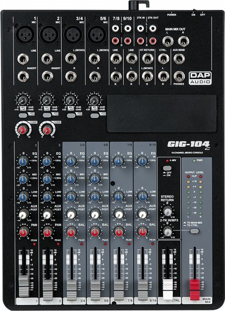 

Микшерный пульт DAP Audio GIG-104C D2283