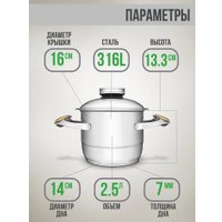 Кастрюля Zepter Z-1625