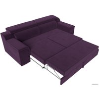 Диван Лига диванов Лига-003 117109 (велюр фиолетовый)