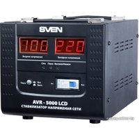 Стабилизатор напряжения SVEN AVR-5000 LCD