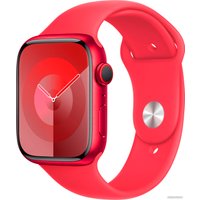 Ремешок Apple Sport Band MT3X3 (45 мм, (PRODUCT)RED, размер M/L)