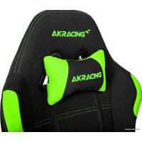 Игровое (геймерское) кресло AKRacing K7012 (черный/зеленый)