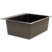 Кухонная мойка Blantek LS-5848B Nano black