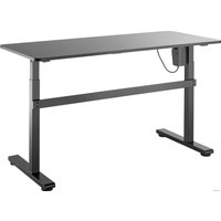 Стол для работы стоя ErgoSmart Electric Full Desk L (черный)