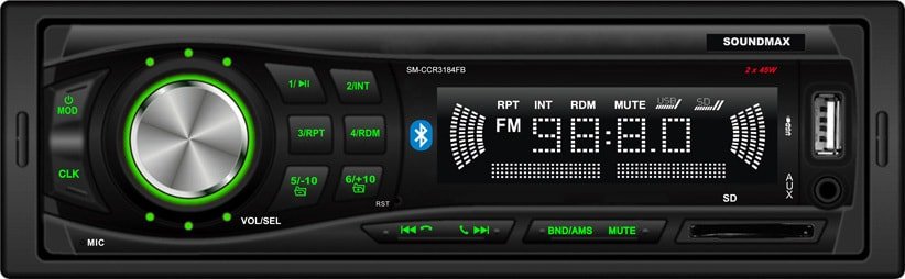 

USB-магнитола Soundmax SM-CCR3184FB (24 В)