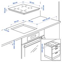 Варочная панель Ikea Бэюблад 704.678.20