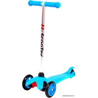 Трехколесный самокат 21st Scooter Mini (голубой)