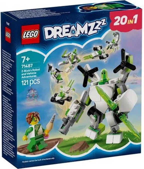 

Конструктор LEGO DREAMZzz Робот Z-Blob и гоночные приключения 71487