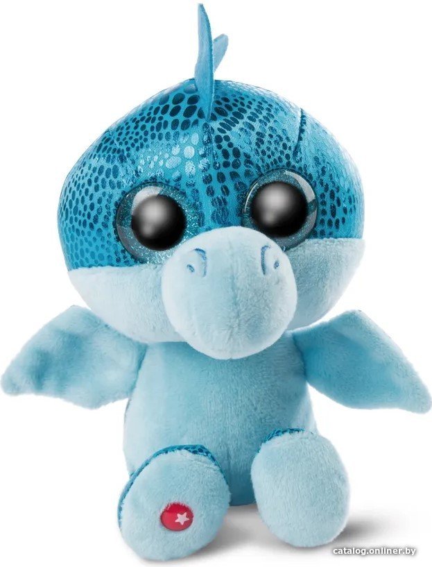 Классическая игрушка Nici Дракон голубой Джет-Джет 46934 (25 см)