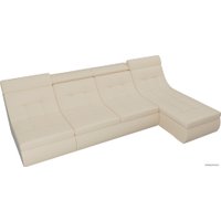 Модульный диван Лига диванов Холидей люкс 105572 (экокожа, бежевый)