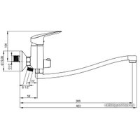 Смеситель Deante Boro BMO 057M