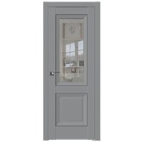 Межкомнатная дверь ProfilDoors 2.88U L 60x200 (манхэттен, стекло прозрачное)