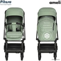 Коляска прогулочная «книга» Pituso Ameli (green)