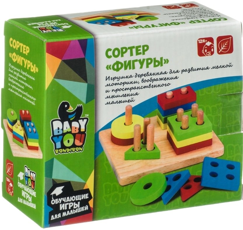 

Сортер Bondibon Фигуры ВВ4192