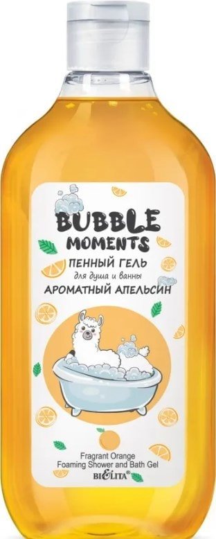 

Belita Гель для душа Bubble Moments Ароматный апельсин 300 мл
