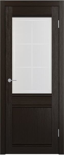 

Межкомнатная дверь Юркас Stark ST22 ДО 70x200 (венге, стекло мателюкс матовое квадро)