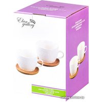Набор чашек Elan Gallery Розы 540348