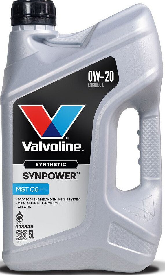 Моторное масло Valvoline SynPower MST C5 0W-20 886742 5л