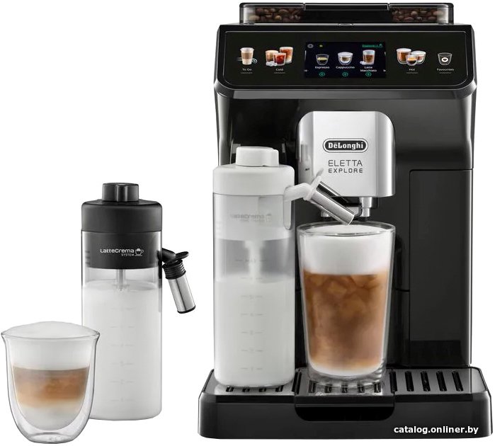 Кофемашина DeLonghi Eletta Explore ECAM450.55.G