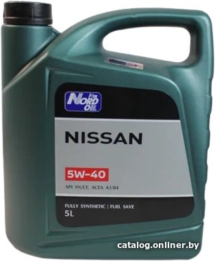 Моторное масло Nord Oil Specific Line 5W-40 Nissan 5л