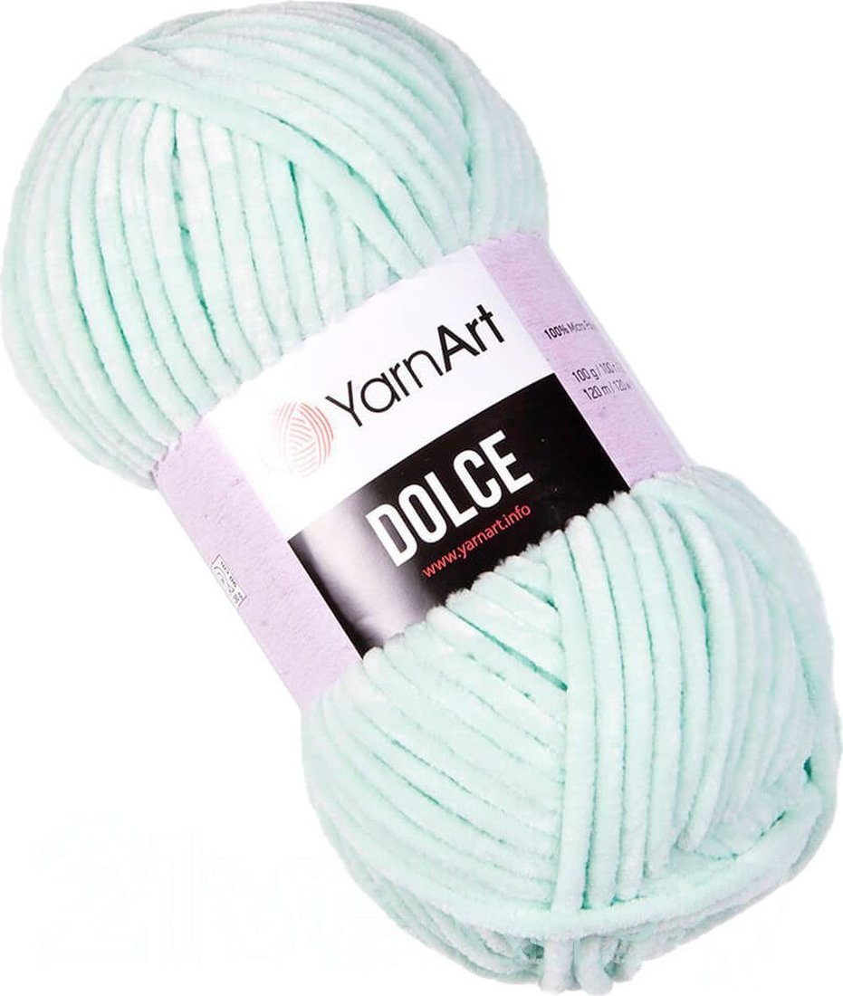 

Пряжа для вязания Yarnart Dolce 753 100 г 120 м (мята)