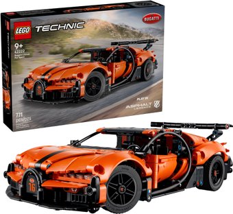 Конструктор LEGO Technic 42222 Bugatti Chiron Pur Sport Hypercar