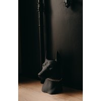 Кашпо К.РАМА Доберман (черный)